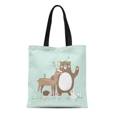 Handbag for Women Purse Picture Canvas Tote Bag Satchel Deer Forest Handbag for Women Purse Picture Canvas Tote Bag Satchel Deer Forest